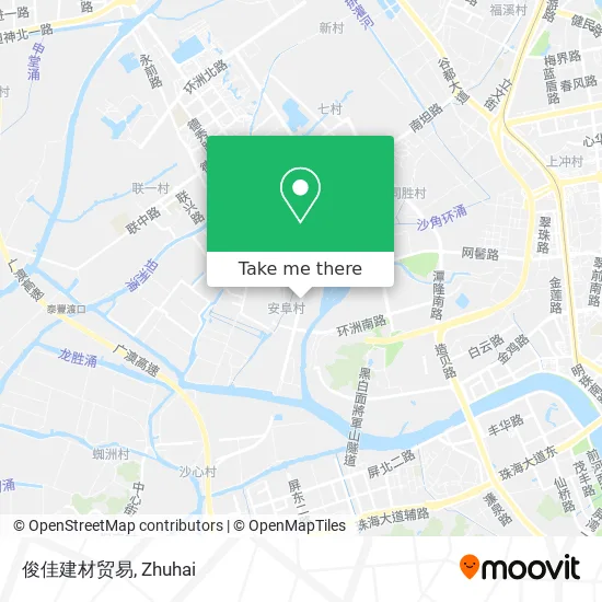 俊佳建材贸易 map