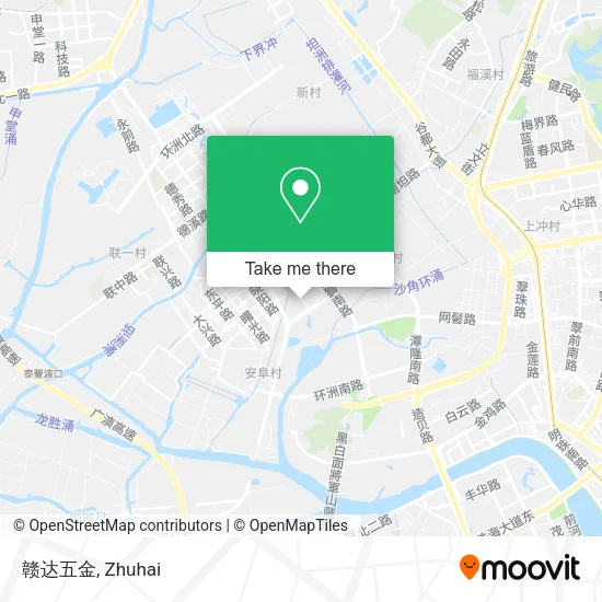 赣达五金 map