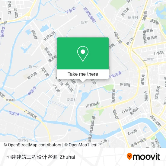 恒建建筑工程设计咨询 map