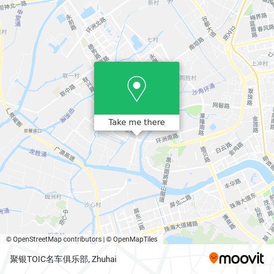 聚银TOIC名车俱乐部 map