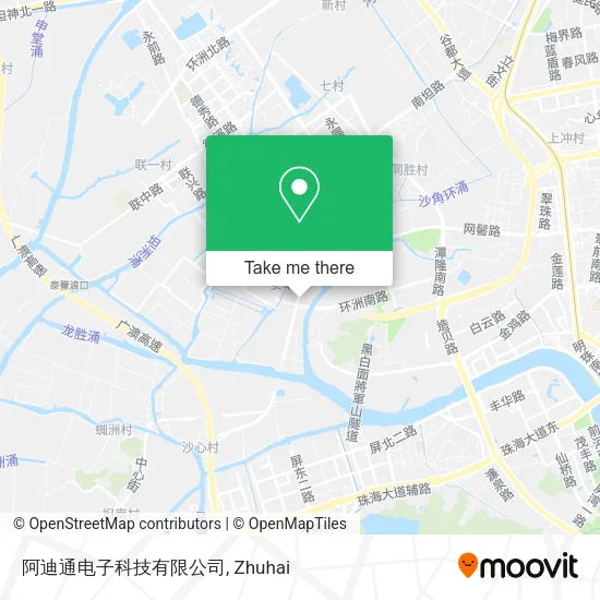阿迪通电子科技有限公司 map