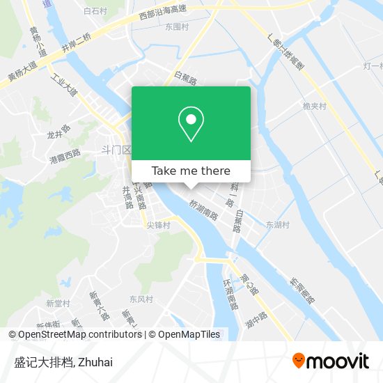 盛记大排档 map