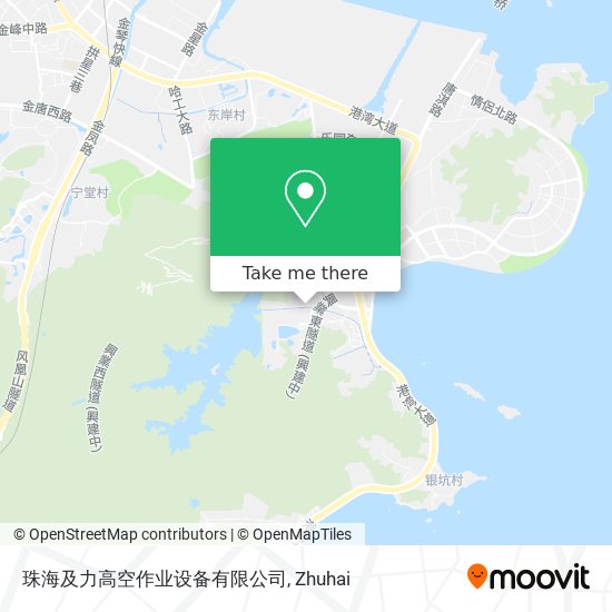 珠海及力高空作业设备有限公司 map