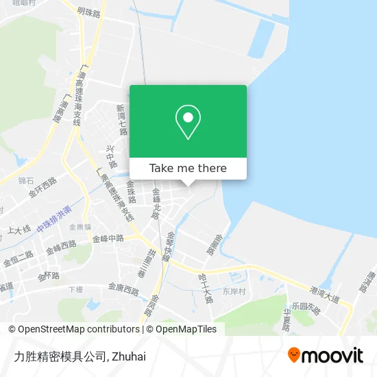 力胜精密模具公司 map