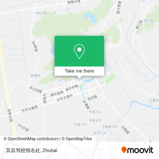 其昌驾校报名处 map
