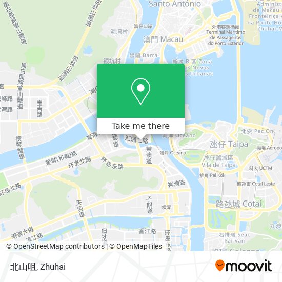 北山咀 map