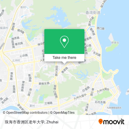 珠海市香洲区老年大学 map