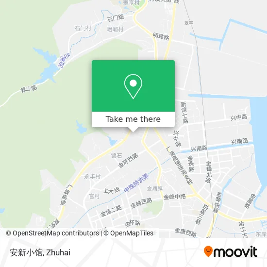 安新小馆 map
