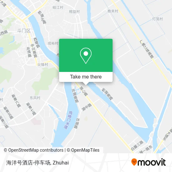 海洋号酒店-停车场 map