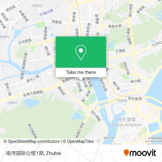 南湾国际公馆1期 map