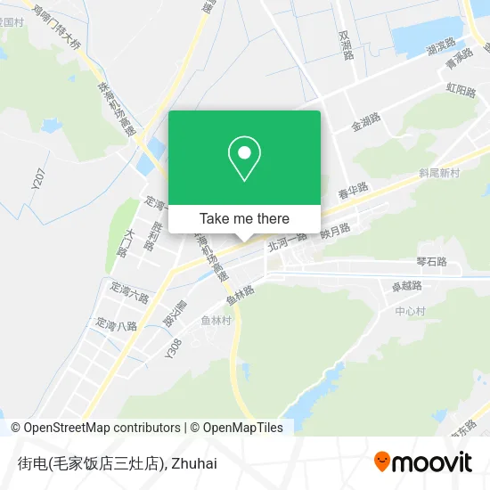 街电(毛家饭店三灶店) map