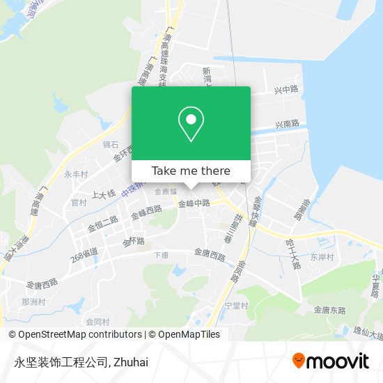 永坚装饰工程公司 map