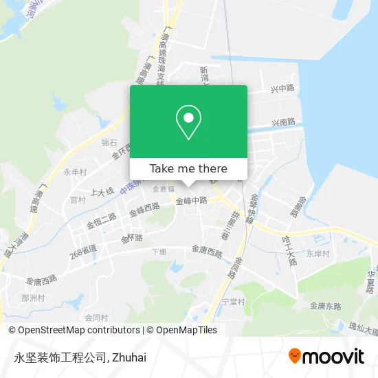 永坚装饰工程公司 map