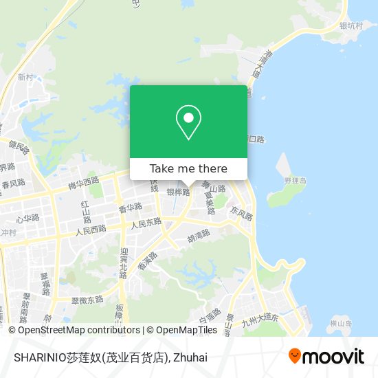 SHARINIO莎莲奴(茂业百货店) map