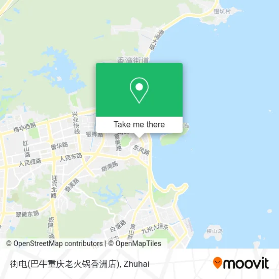 街电(巴牛重庆老火锅香洲店) map