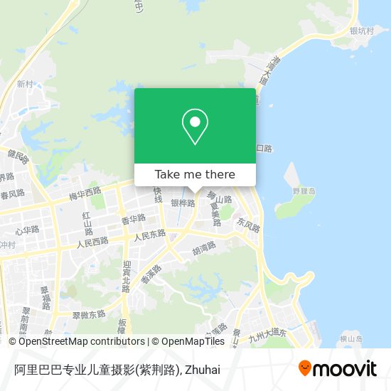 阿里巴巴专业儿童摄影(紫荆路) map