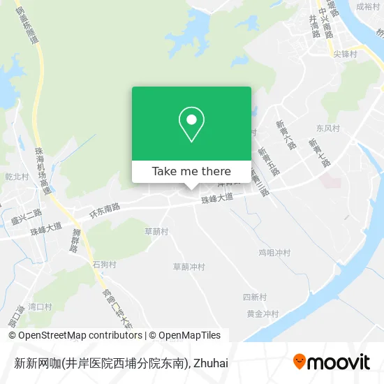 新新网咖(井岸医院西埔分院东南) map