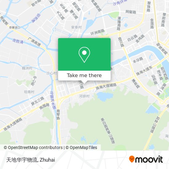 天地华宇物流 map