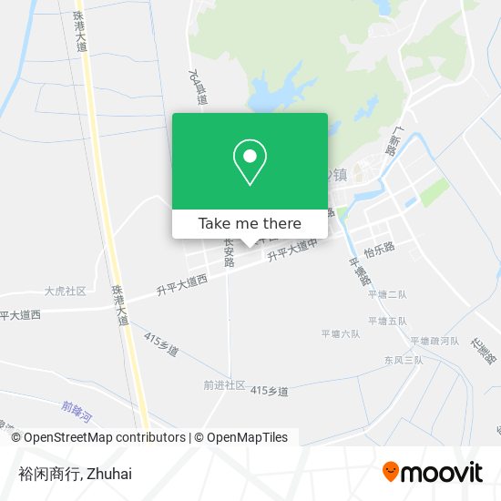 裕闲商行 map
