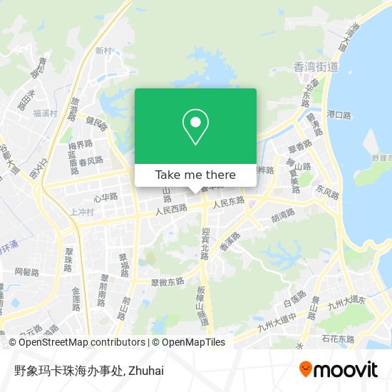 野象玛卡珠海办事处 map