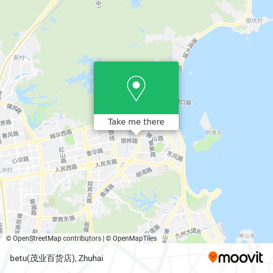 betu(茂业百货店) map