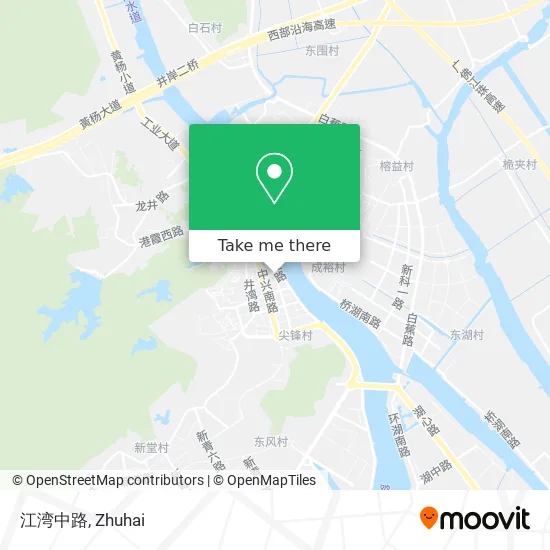 江湾中路 map