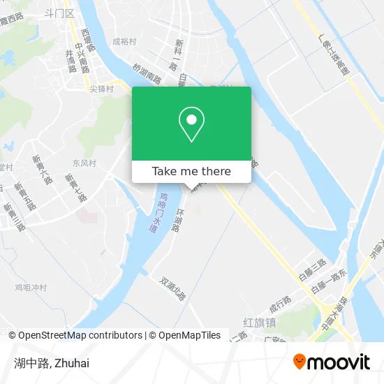 湖中路 map