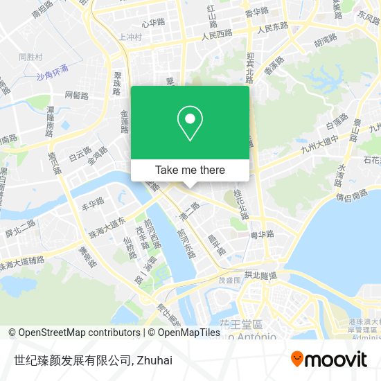 世纪臻颜发展有限公司 map