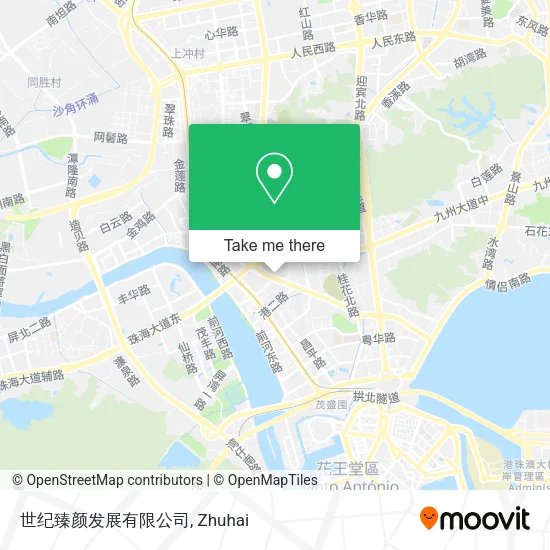世纪臻颜发展有限公司 map