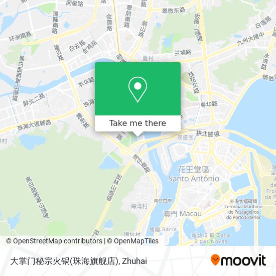 大掌门秘宗火锅(珠海旗舰店) map