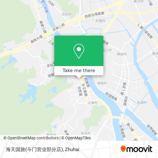 海天国旅(斗门营业部分店) map