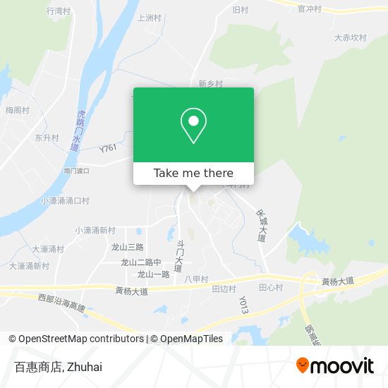 百惠商店 map