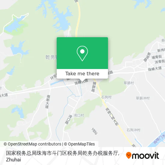 国家税务总局珠海市斗门区税务局乾务办税服务厅 map