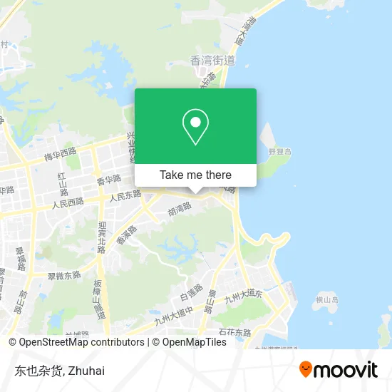 东也杂货 map
