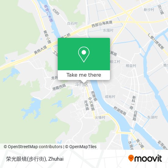 荣光眼镜(步行街) map