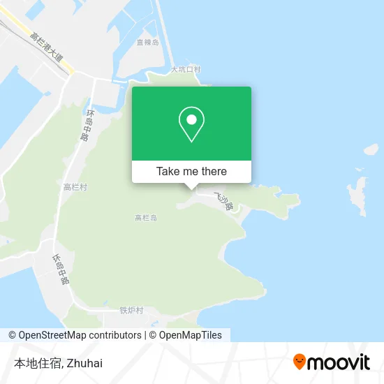 本地住宿 map