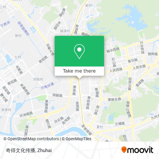 奇得文化传播 map