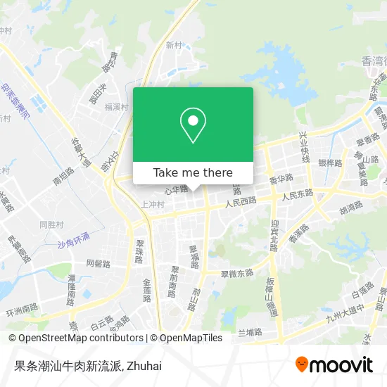 果条潮汕牛肉新流派 map