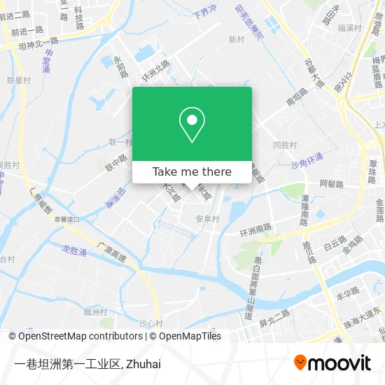 一巷坦洲第一工业区 map