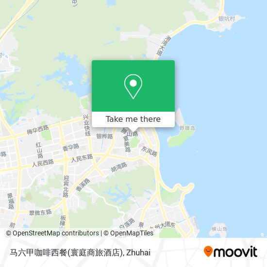 马六甲咖啡西餐(寰庭商旅酒店) map