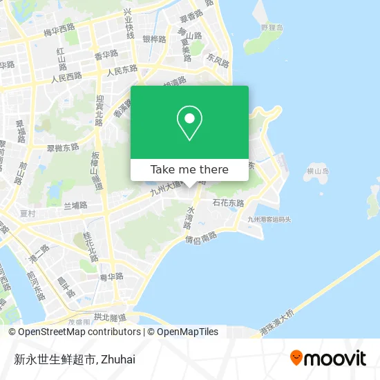 新永世生鲜超市 map