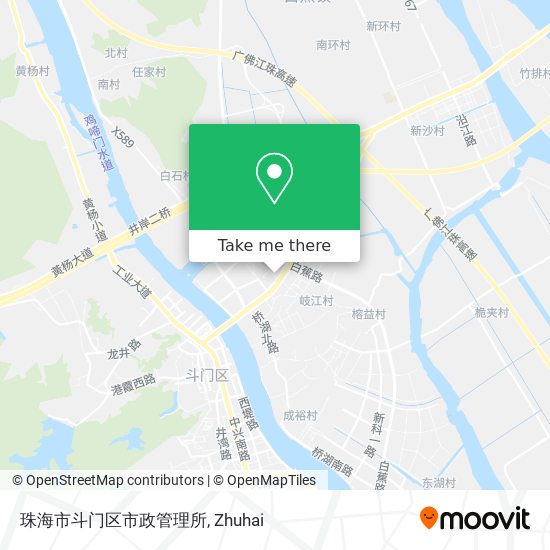 珠海市斗门区市政管理所 map