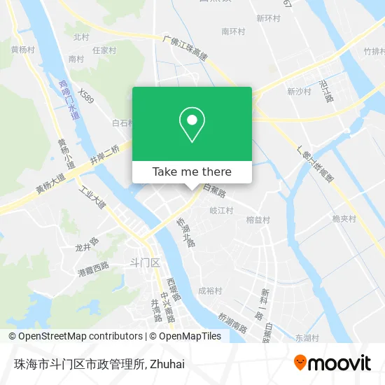 珠海市斗门区市政管理所 map