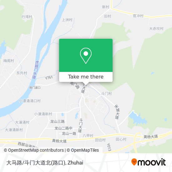 大马路/斗门大道北(路口) map