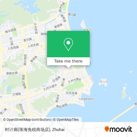 时计廊(珠海免税商场店) map