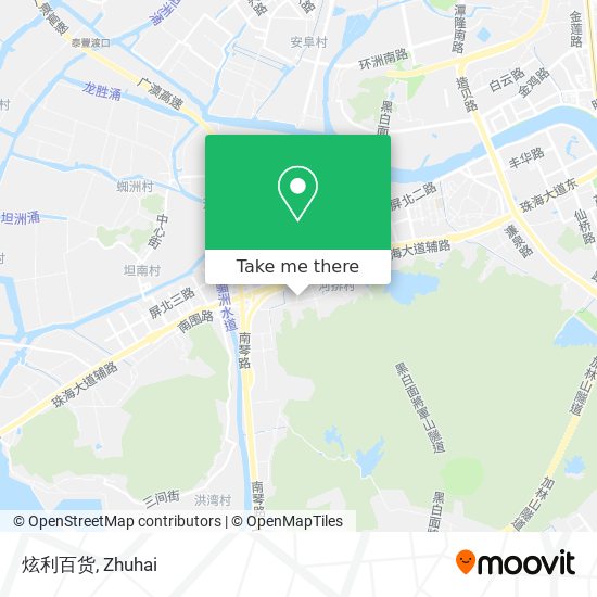 炫利百货 map