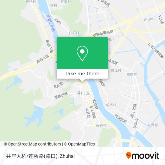 井岸大桥/连桥路(路口) map