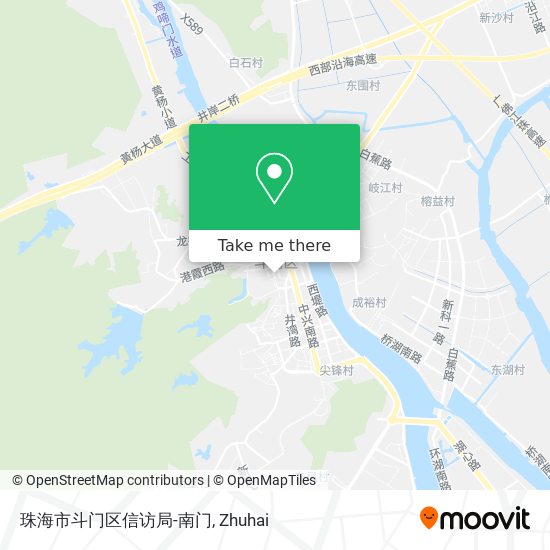 珠海市斗门区信访局-南门 map