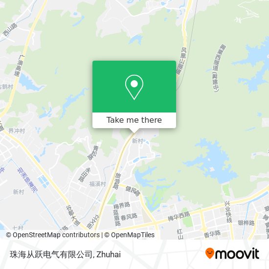 珠海从跃电气有限公司 map