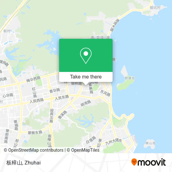 板樟山 map